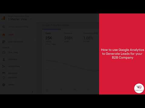 How to use Google Analytics to Generate Leads for your B2B Company