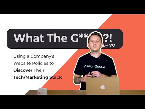 EP 8: What The Growth!? - Using a Company&#039;s Website Policies to Discover Their Tech/Marketing Stack