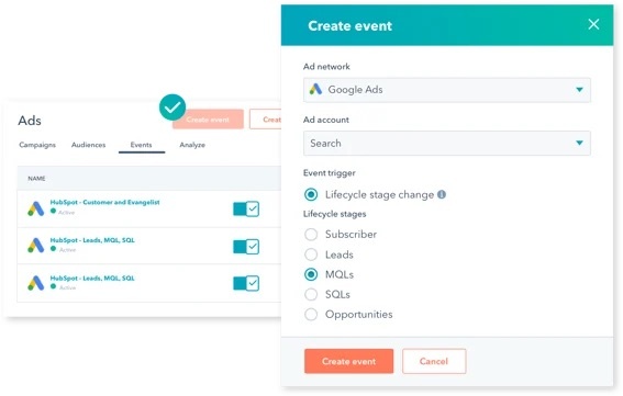 HubSpot Integrations - Google Ads