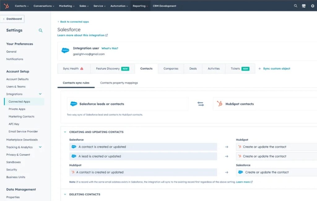HubSpot Integrations - Salesforce